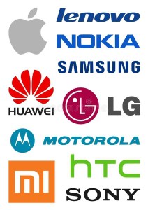 Brands that you will find at our used cell phone store at B & B Pawn and Gold