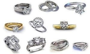 Pawn diamond rings with B & B Pawn and Gold and get the most cash possible