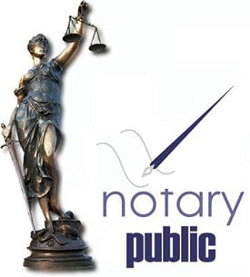 mobile notary public service